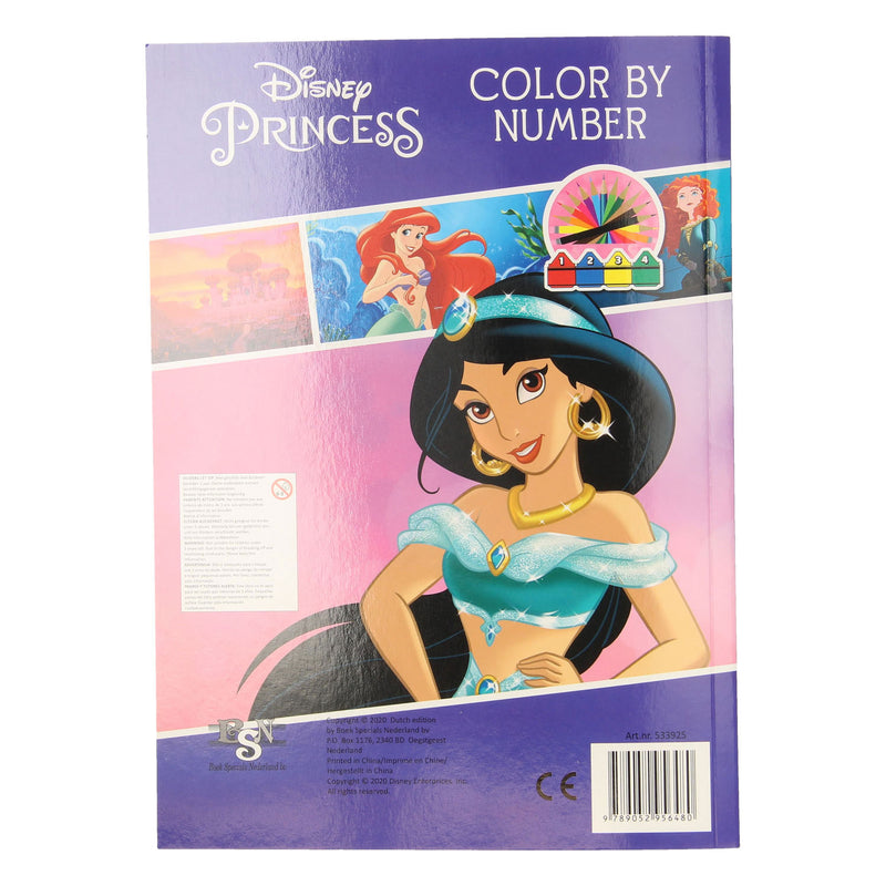 Kleuren op Nummer - Prinsessen