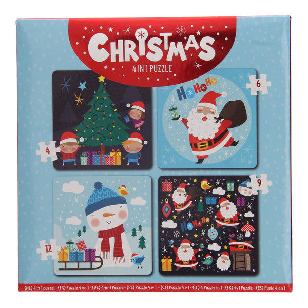 4in1 Puzzel Kerst