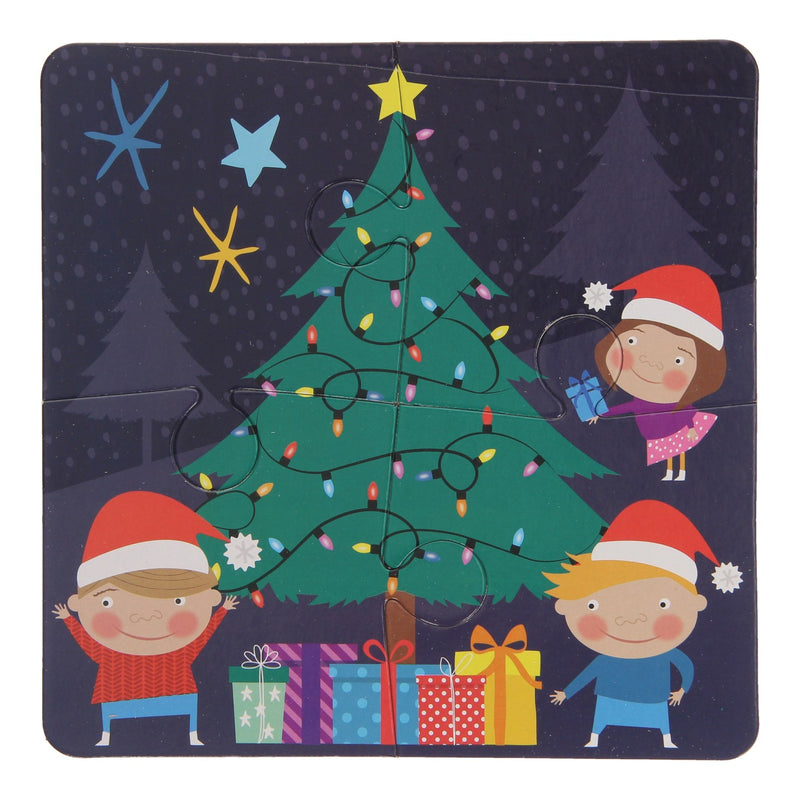 4in1 Puzzel Kerst