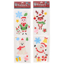 Gel Raamstickers Kerst