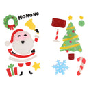 Gel Raamstickers Kerst