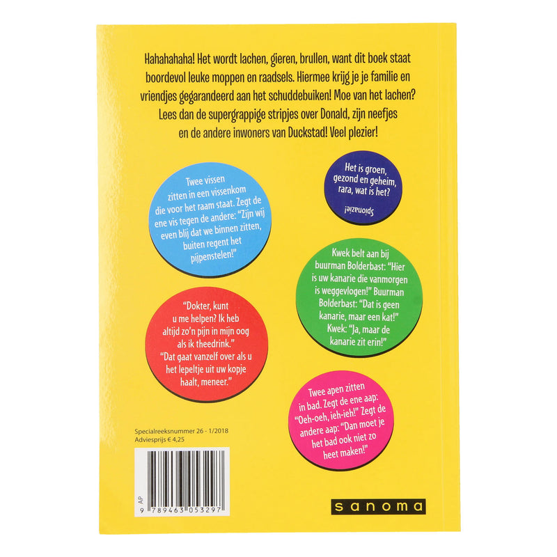 Donald Duck moppentrommel boek