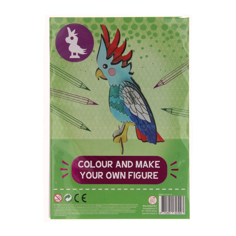 Kleur en maak je eigen figuur