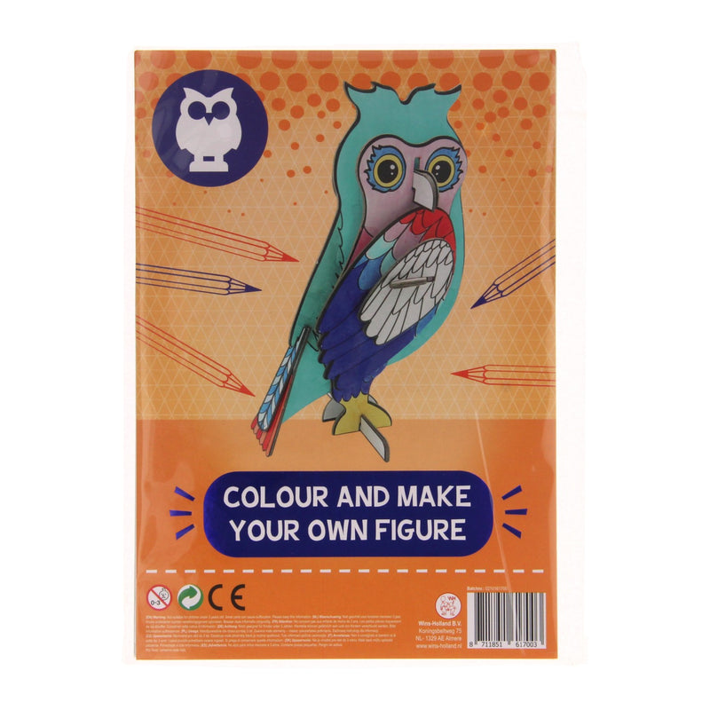 Kleur en maak je eigen figuur