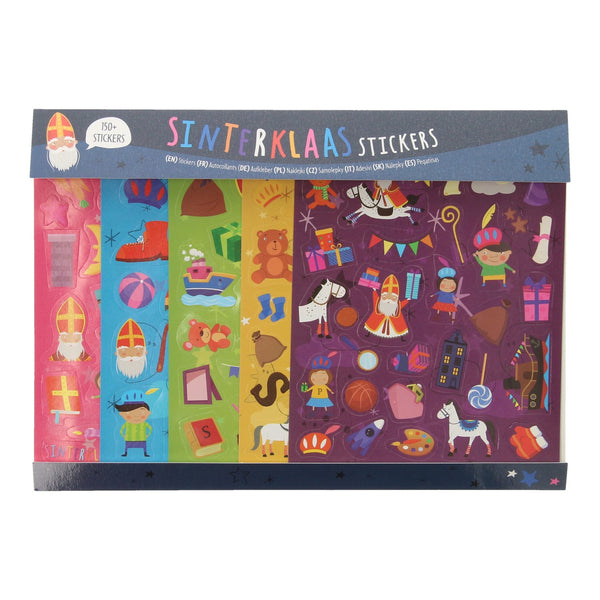 Stickervellen Sinterklaas
