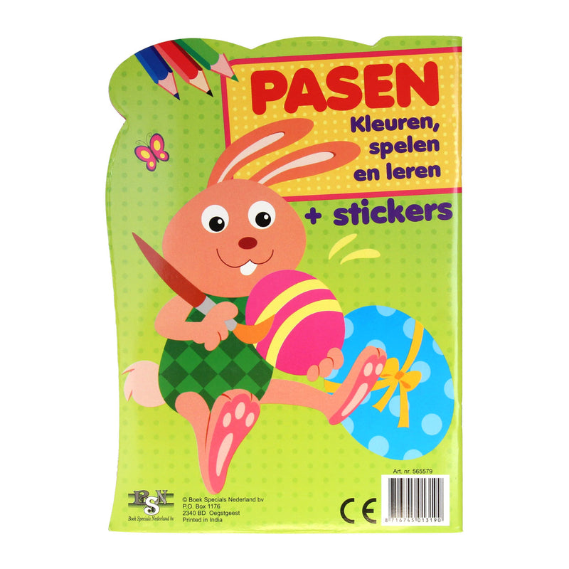 Paas Spelletjesboek met Stickers