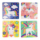 4-in-1 Puzzel - Eenhoorn