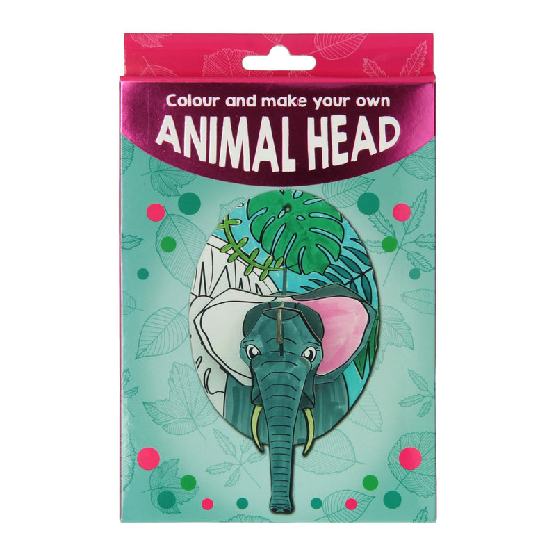 Knutselset 3D Dierenkop Maken - Nijlpaard