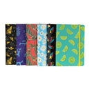 Notitieboekjes, set van 24st. (6 designs)