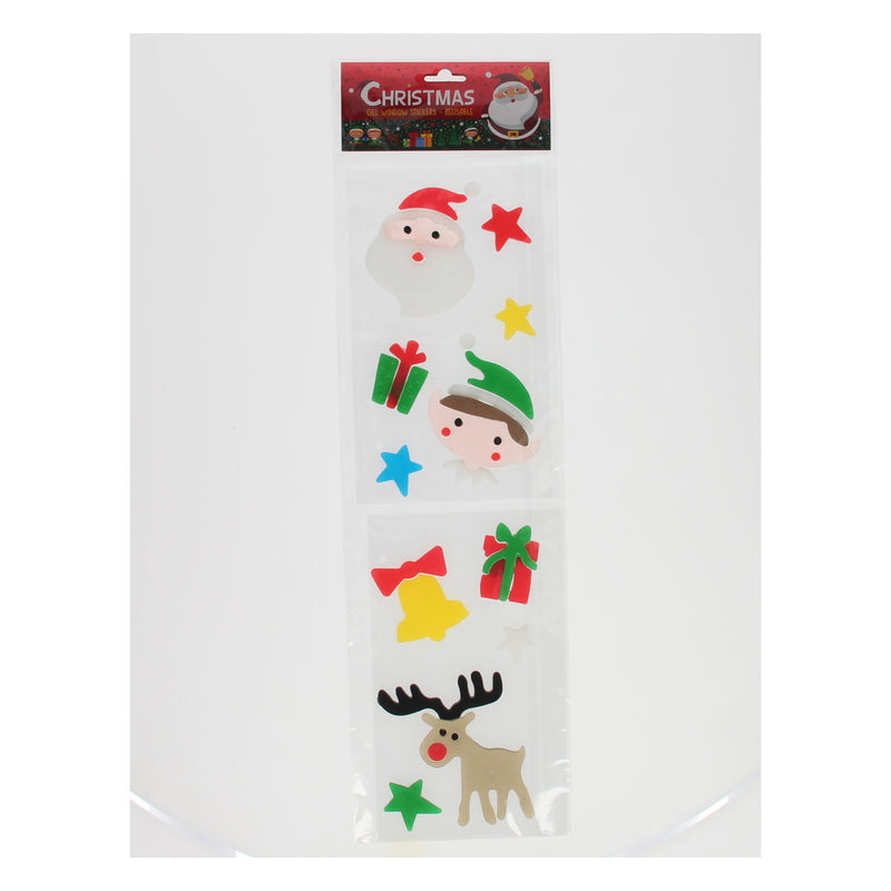 Herbruikbare Gel Raamstickers Kerst