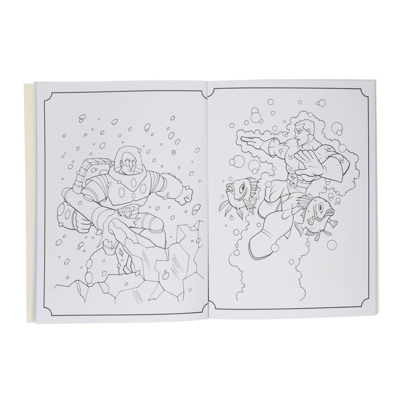Super Color Kleurboek DC Super Friends met Potloden