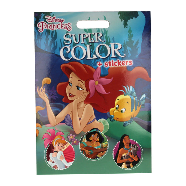 Walt Disney Super Color Kleurboek Prinses