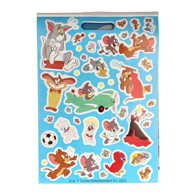 Warner Bros Super Color Kleurboek Tom & Jerry met Stickers