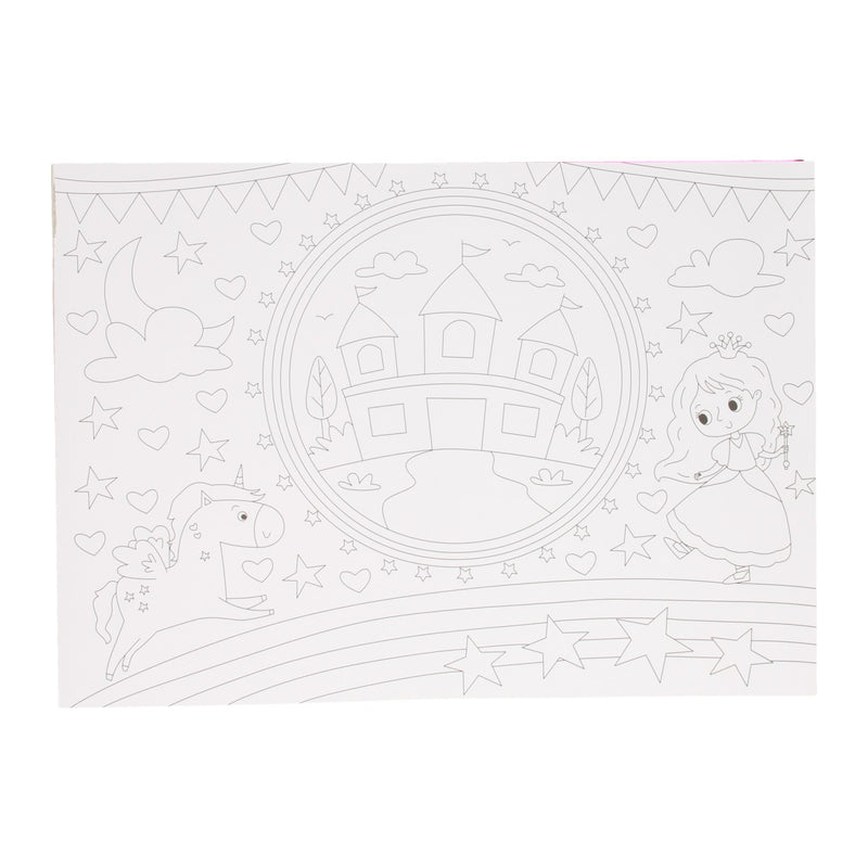 Placemat Kleurboek - Eenhoorn