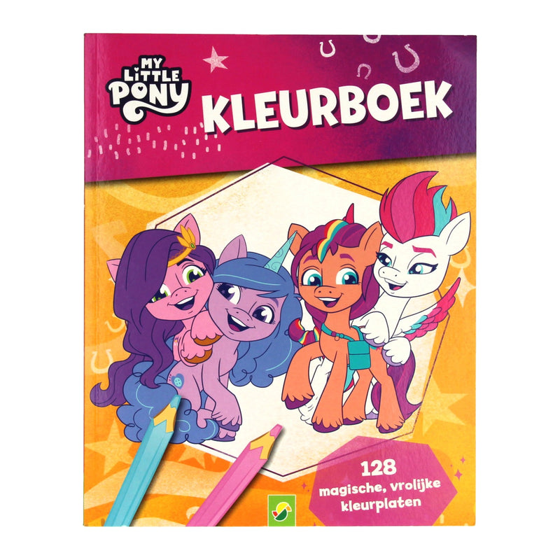 Kleurboek My Little Pony, 128 Kleurplaten