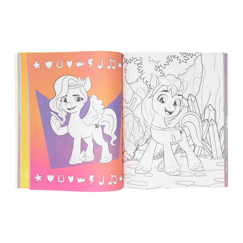 Kleurboek My Little Pony, 128 Kleurplaten