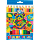 18 Kleurpotloden 17.7cm Centrum 89502