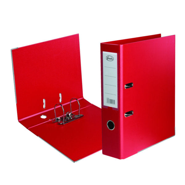 Forofis ordner A4 80mm rood PVC 91061