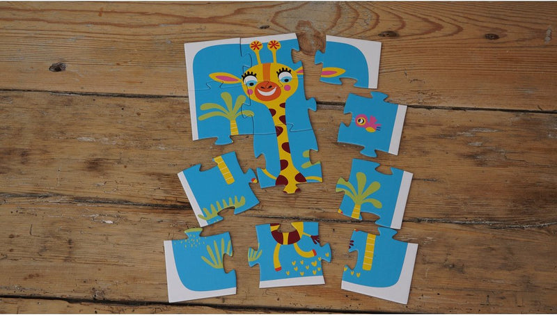 Little Bright Ones - 3 puzzels - Safari