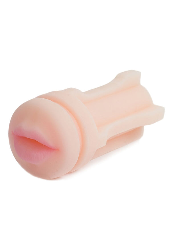 CyberSkin H2O Vulcan Douche Stroker, Diepe Keel - Vlesh
