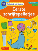 Oefenboek met Stickers - Eerste Schrijfspelletjes (5-6 jaar)