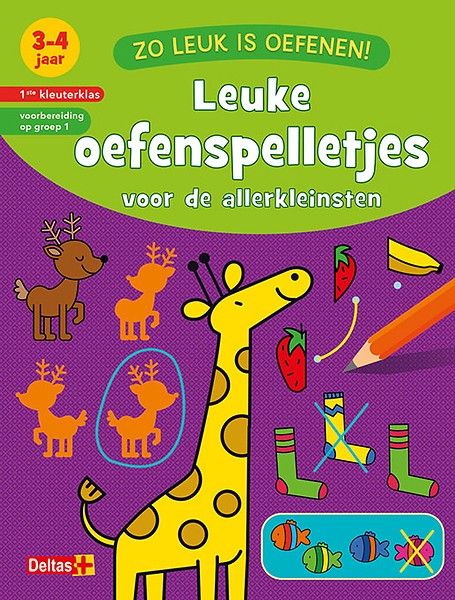 Deltas Boek Zo Leuk Is Oefenen! Leuke Oefenspelletjes