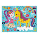 Glitter Puzzel Prinses, 24st.