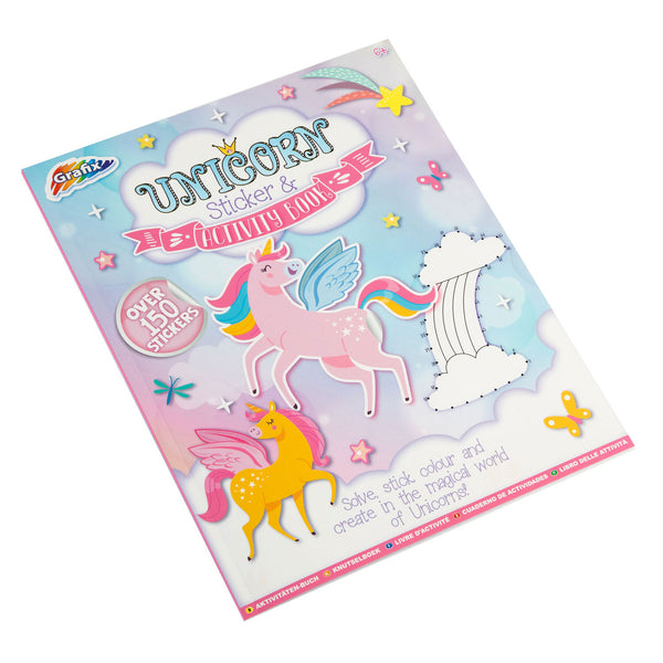 Activiteiten- en Stickerboek Eenhoorn