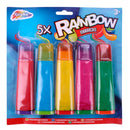 Regenboog Markers, 5st.