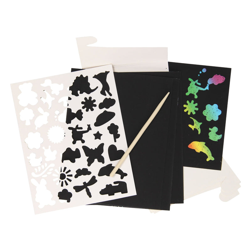 Graveerkunst Knutselset - Regenboog