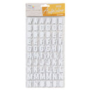 Stickers Alfabet Glitter, 2 vellen