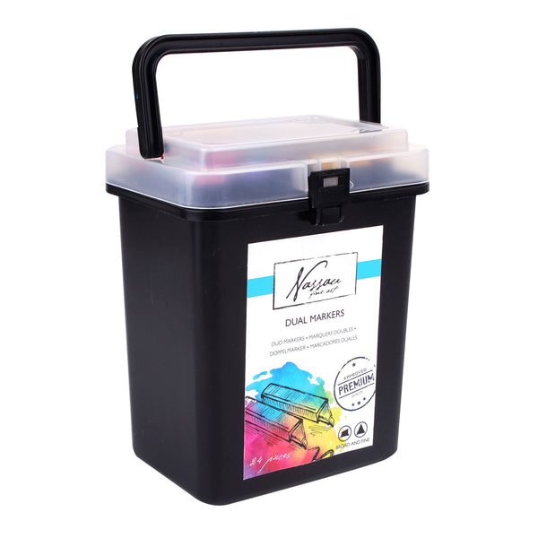 Dual Tip Markers in Opbergbox, 24st.