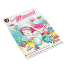 Glitter Kleur- en Stickerboek - Zeemeermin