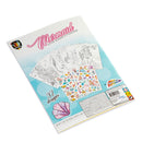 Glitter Kleur- en Stickerboek - Zeemeermin