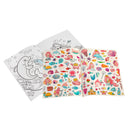 Glitter Kleur- en Stickerboek - Zeemeermin