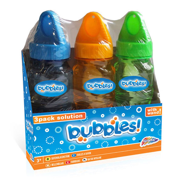 Bellenblaas, 3x118ml.