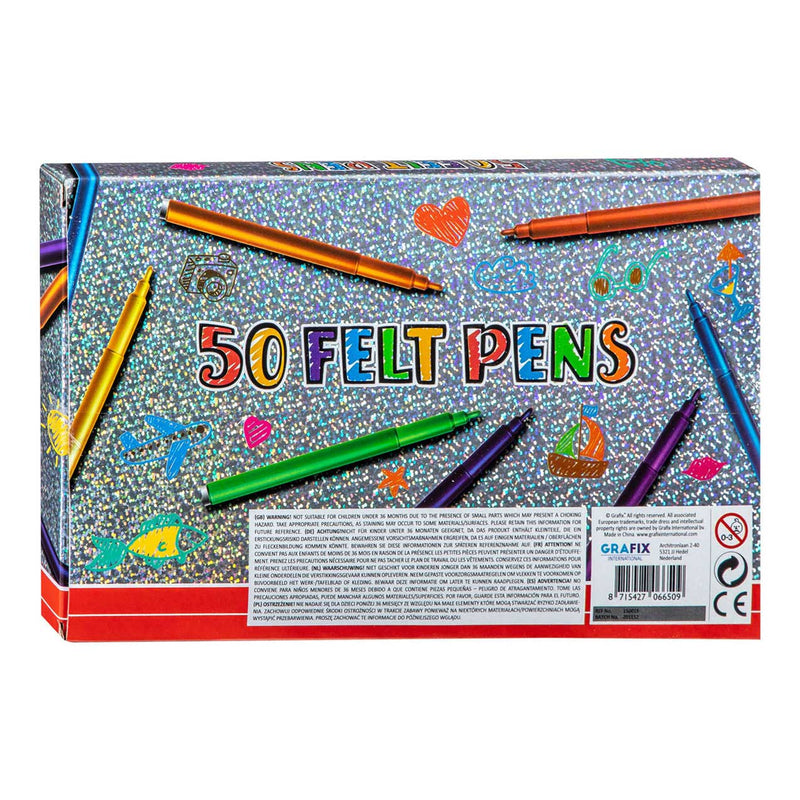 Viltstifenset, 50st.