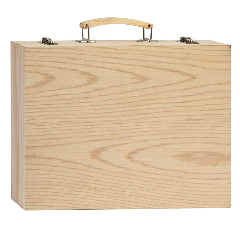 Grafix Houten Kleurkoffer 86-delig