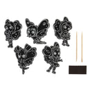 Scratch Set Magneten Dinosaurus, 10st.