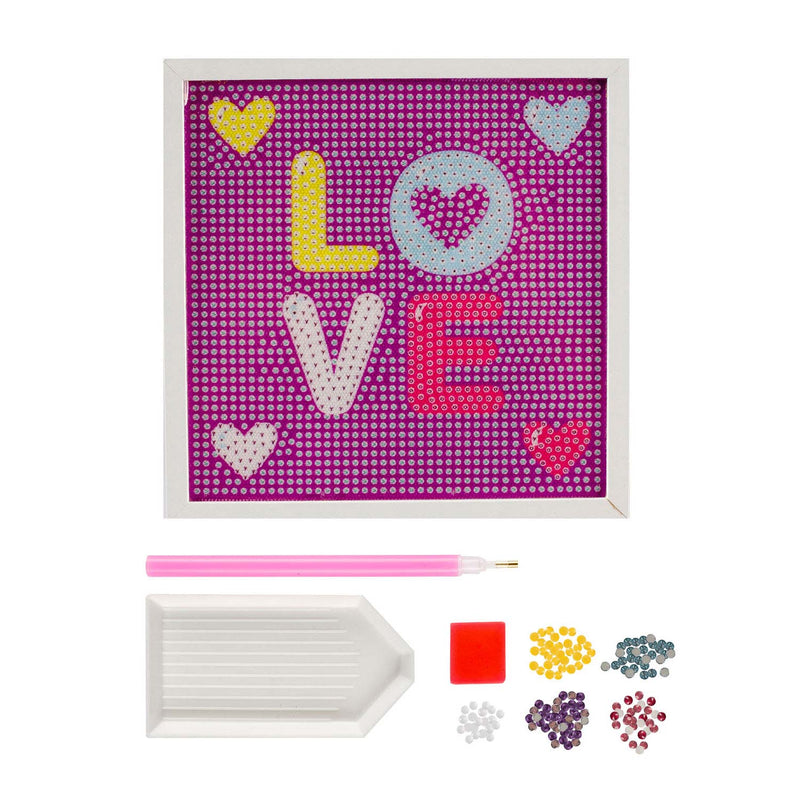 Knutselset Diamond Painting ' LOVE '