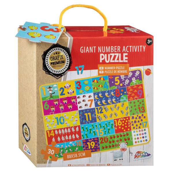 Giant Number Activity Puzzel (88x58.5cm)