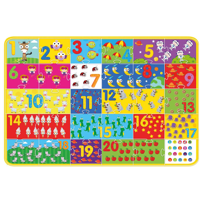 Giant Number Activity Puzzel (88x58.5cm)