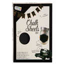 Zelfklevende Krijtbord Vellen A5, 12st.