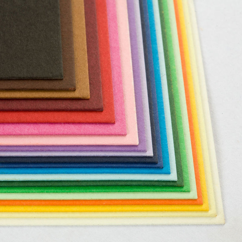 Gekleurd Karton 24 Vellen, 270 gsm