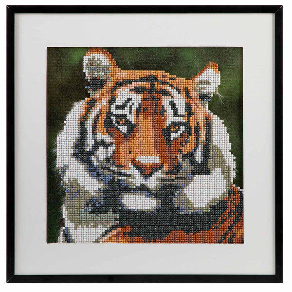 Diamond Painting - Tijger, 30x30cm