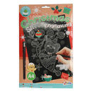 XMAS Scratch Art A4 Rainbow