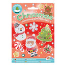 XMAS Diamond Painting Stickers, 12st.