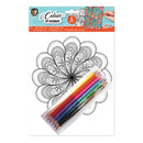 Kleuren op Nummer A4 - Mandala