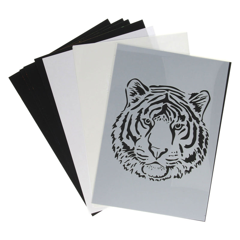 Scratch- en Kleurset met Gelpennen