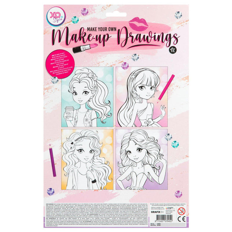 Make-Up Tekenboek A4